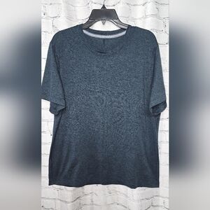 Lululemon Men's Blue Gray Heather T-shirt